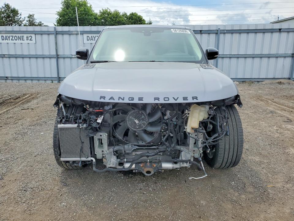 2022 Land rover RANGE ROVER VIN SALWR2SU3NA208802 COPART salvage auction — FRONT END, On - Permit Salvage, sold $24,000 on 2026-07-14 (photo 5)