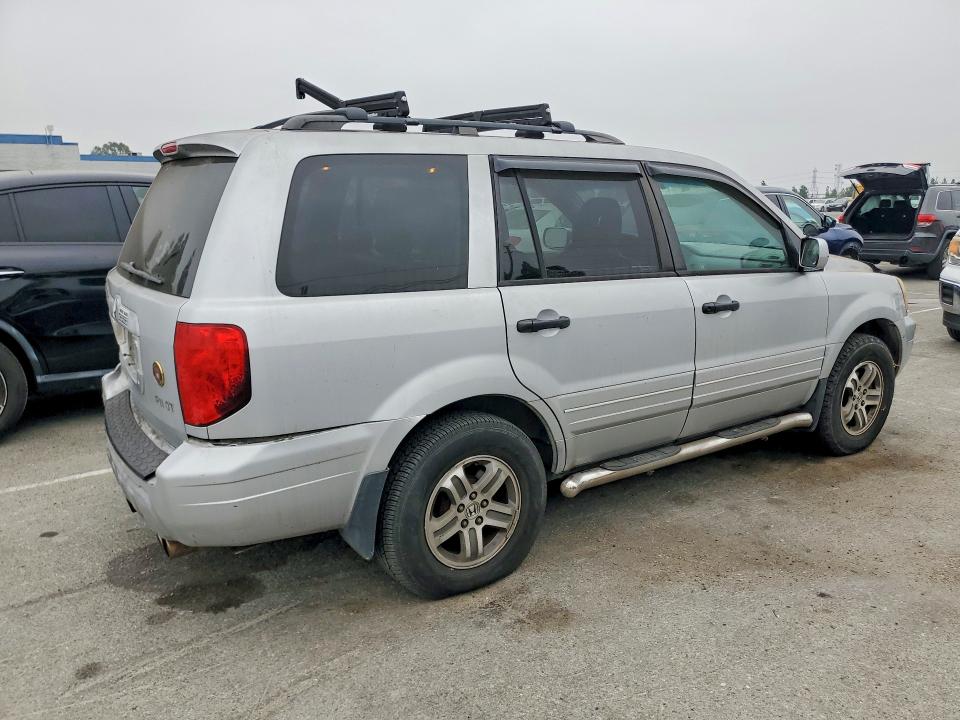 2004 Honda Pilot VIN 2HKYF18674H507793 COPART salvage auction — REAR END, Ca - Salvage Certificate, sold $425 on 2026-07-09 (photo 3)