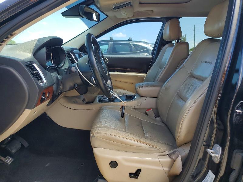 2015 Dodge Durango VIN 1C4RDHEG0FC127855 COPART salvage auction — FRONT END, Fl - Cert Of Title-Rebuilt, sold $1,200 on 2026-07-29 (photo 7)