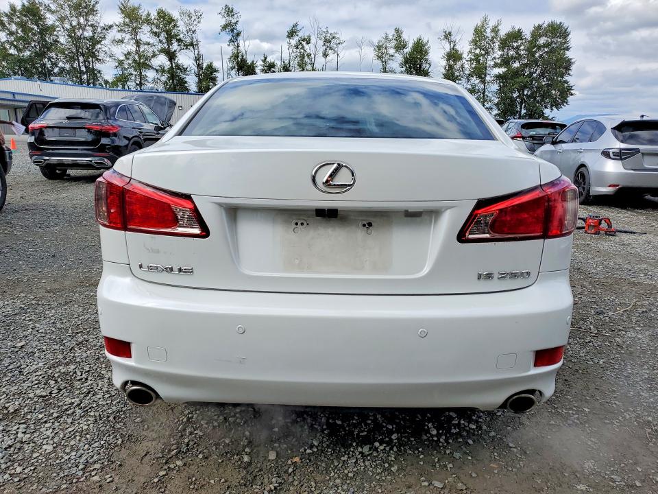 2011 Lexus Is 250 VIN JTHBF5C25B5133701 COPART salvage auction — FRONT END, Wa - Bill Of Sale, sold $4,300 on 2026-07-06 (photo 6)