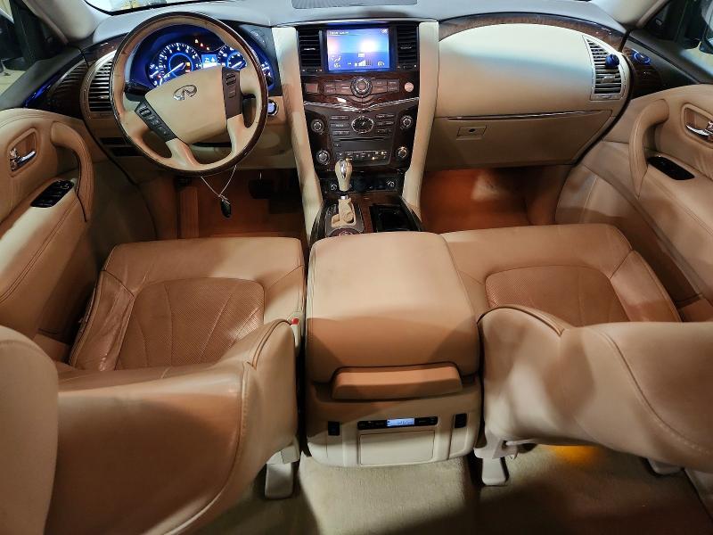 2012 Infiniti Qx56 VIN JN8AZ2ND3C9715960 COPART salvage auction — FRONT END, PA - CERTIFICATE OF SALVAGE, sold $2,250 on 2026-07-07 (photo 8)