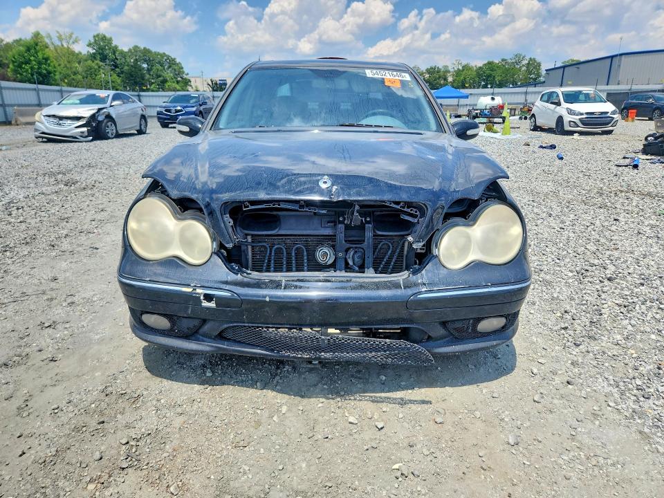 2007 Mercedes-benz C-klasse VIN WDBRF52H77F928450 COPART salvage auction — FRONT END, Sc - Cert Of Title-Salvage, sold $375 on 2026-08-10 (photo 5)