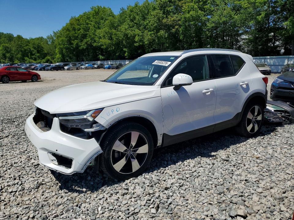 2020 Volvo Xc40 VIN YV4162UK9L2297026 COPART salvage auction — FRONT END, Ma - Cert Of Title-Salvage, sold $3,850 on 2026-07-08 (photo 1)