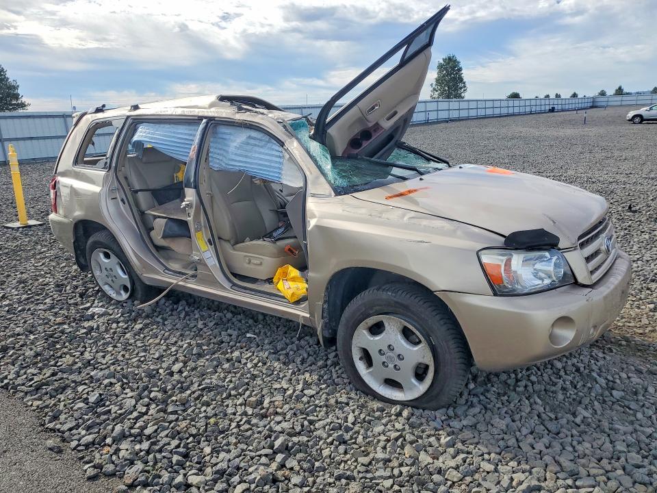 2006 Toyota Highlander VIN JTEEP21A460162500 COPART salvage auction — ALL OVER, WA - BILL OF SALE, sold $125 on 2026-07-08 (photo 4)
