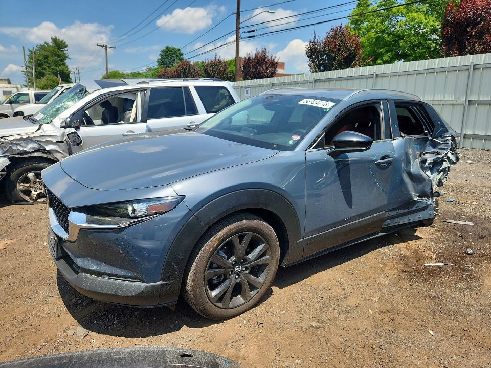 2024 Mazda Cx-30 VIN 3MVDMBCM7RM671822 COPART salvage auction — REAR END, Ct - Cert Of Title-Salvage, sold $4,650 on 2026-07-31 (photo 1)