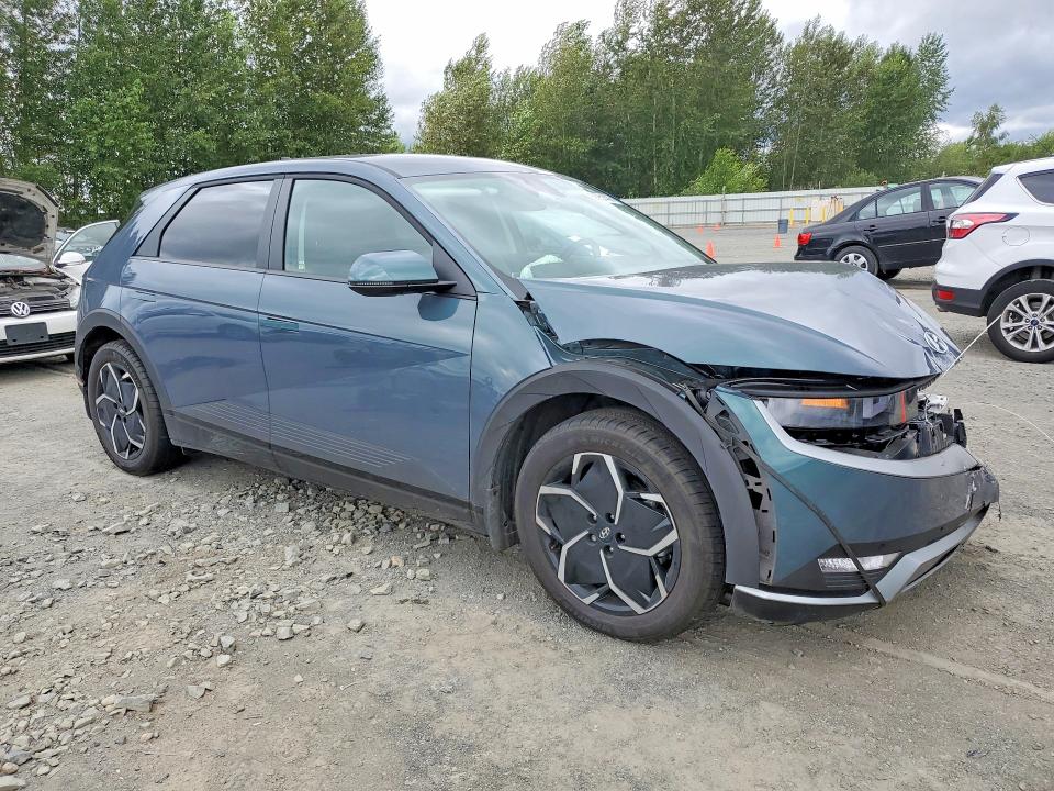 2023 Hyundai Ioniq VIN KM8KNDAF1PU207189 COPART salvage auction — FRONT END, Wa - Bill Of Sale, sold $7,200 on 2026-07-13 (photo 4)
