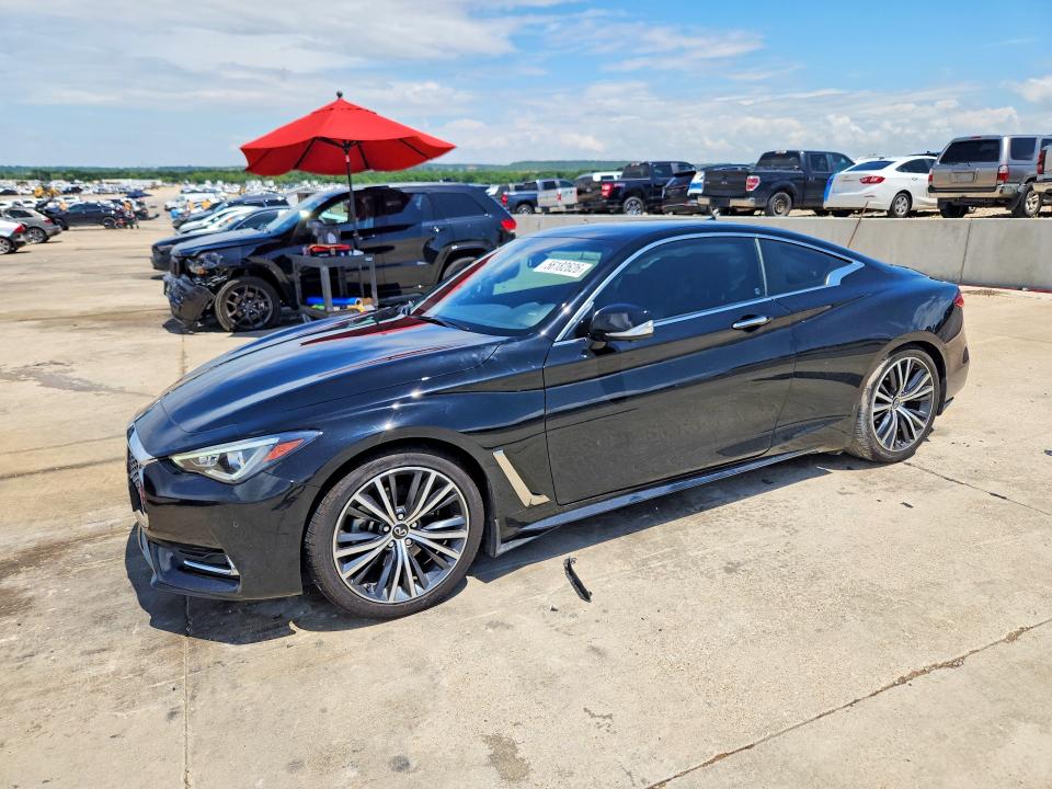 2021 Infiniti VIN JN1EV7KK7MM411086 COPART salvage auction — SIDE, Tx - Salvage Vehicle Title, sold $225 on 2026-07-30 (photo 1)