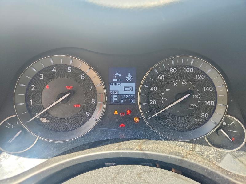 2012 Infiniti M VIN JN1BY1AP4CM334101 COPART salvage auction — HAIL, Mt - Certificate Of Title, sold $1,250 on 2026-07-02 (photo 9)