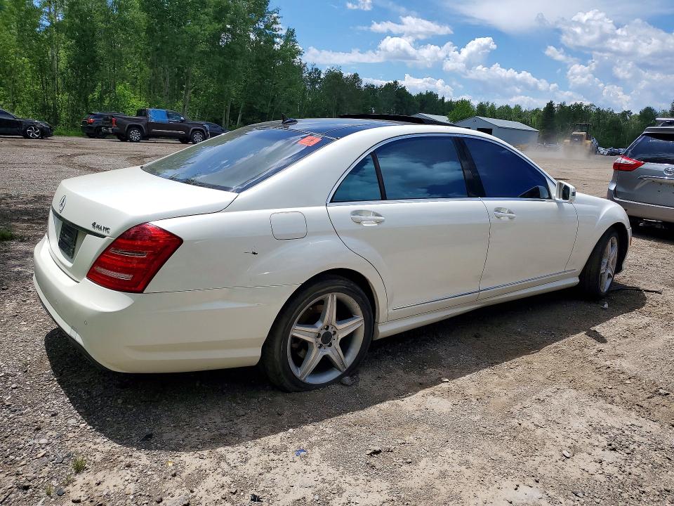 2010 Mercedes-benz S-klasse VIN WDDNG8GB8AA352977 COPART salvage auction — Burn Interior, On - Permit No Brand - Unfit, sold $250 on 2026-07-28 (photo 3)