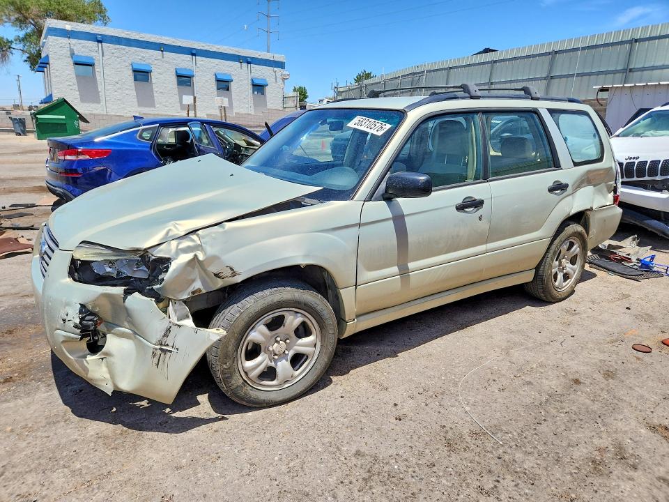 2007 Subaru Forester VIN JF1SG63677H746308 COPART salvage auction — FRONT END, NM - CERT OF TITLE-SALVAGE (P), sold $200 on 2026-07-16 (photo 1)