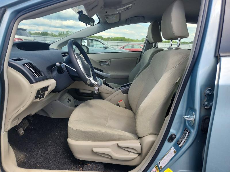 2014 Toyota Prius VIN JTDKN3DU3E1754004 COPART salvage auction — FRONT END, Va - Cert Of Title - Salvage, sold $4,100 on 2026-07-08 (photo 7)