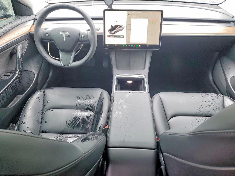 2022 Tesla Model 3 VIN 5YJ3E1EB7NF335246 COPART salvage auction — REAR END, Wa - Bill Of Sale, sold $9,400 on 2026-07-13 (photo 8)