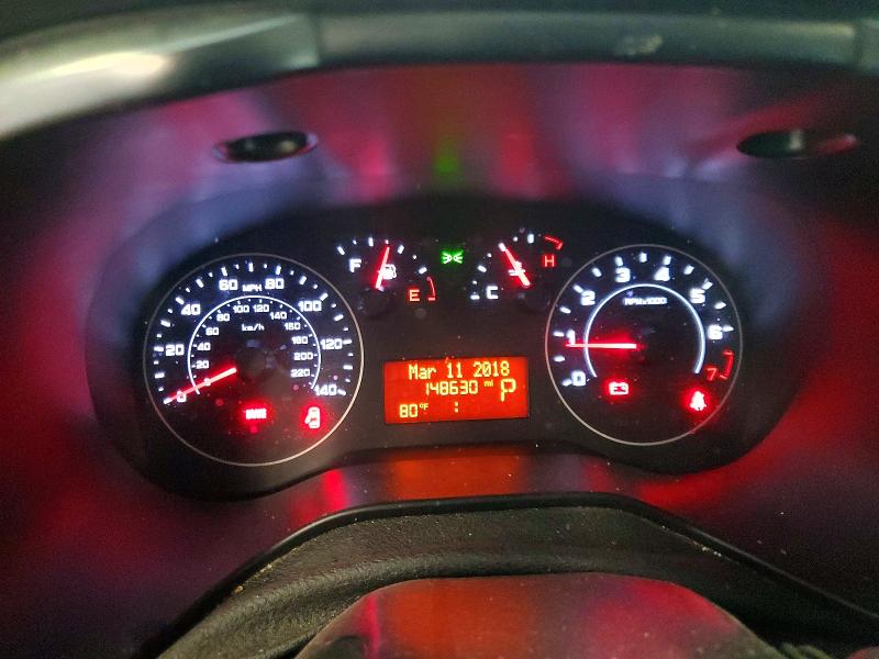 2021 Ram Promaster city VIN ZFBHRFAB9M6T88556 COPART salvage auction — MECHANICAL, NC - DEALER ONLY CLEAN TITLE, sold $275 on 2026-07-16 (photo 9)