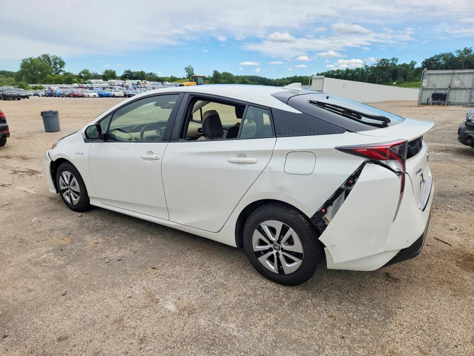 2017 Toyota Prius VIN JTDKARFU2H3042782 COPART salvage auction — FRONT END, WI - CERTIFICATE OF TITLE, sold $625 on 2026-07-28 (photo 2)