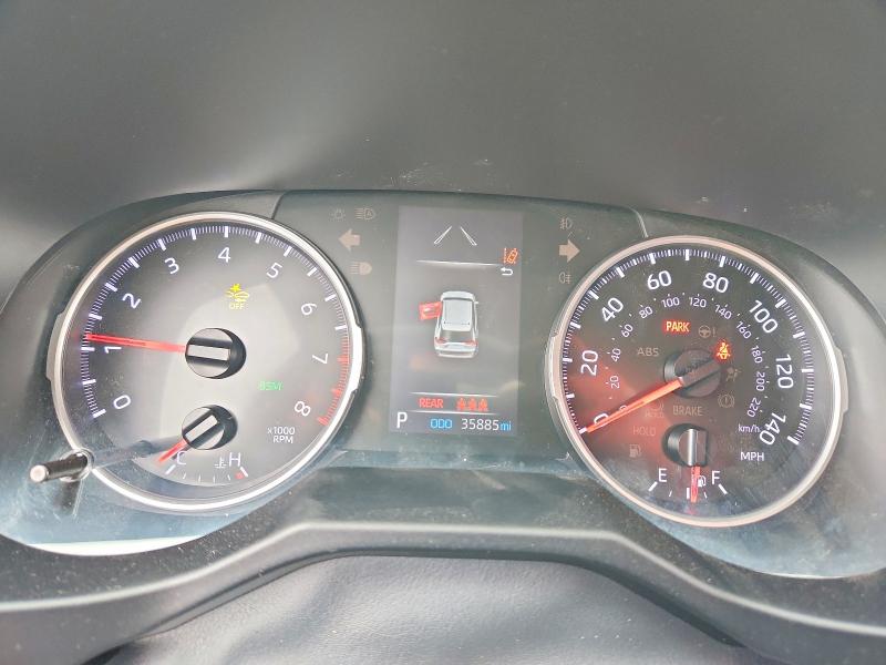 2020 Toyota VIN 2T3W1RFV0LC066001 COPART salvage auction — FRONT END, Ca - Salvage Certificate, sold $9,500 on 2026-07-02 (photo 9)