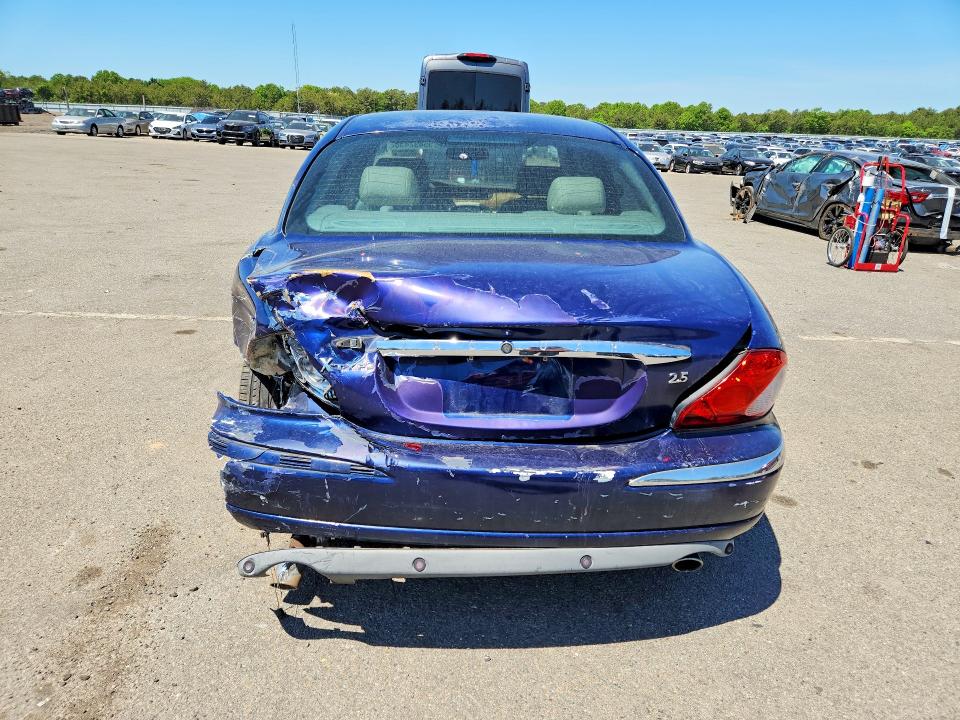 2002 Jaguar X type VIN SAJEA51D22XC40537 COPART salvage auction — REAR END, Ny - Mv-907A Salvage Certificate, sold $375 on 2026-07-13 (photo 6)