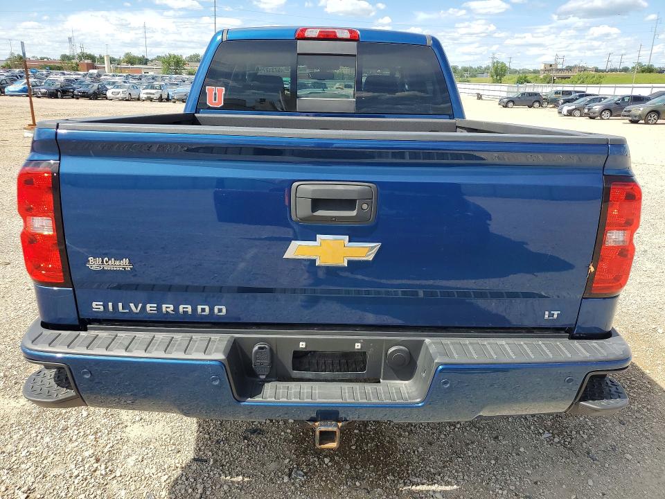 2017 Chevrolet Silverado VIN 3GCUKREC0HG245407 COPART salvage auction — FRONT END, Ia - Cert Of Title-Salvage Title, sold $80 on 2026-07-29 (photo 6)