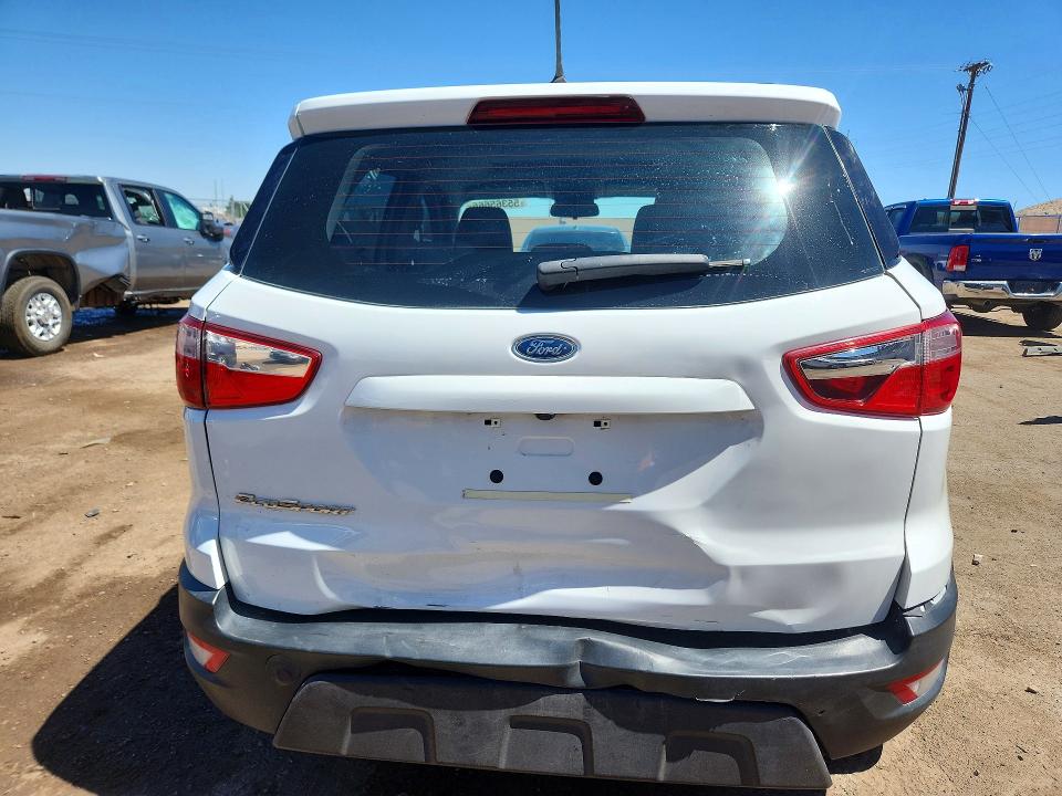 2021 Ford Ecosport VIN MAJ3S2GE1MC409154 COPART salvage auction — FRONT END, Nm - Cert Of Title-Salvage, sold $200 on 2026-07-02 (photo 6)