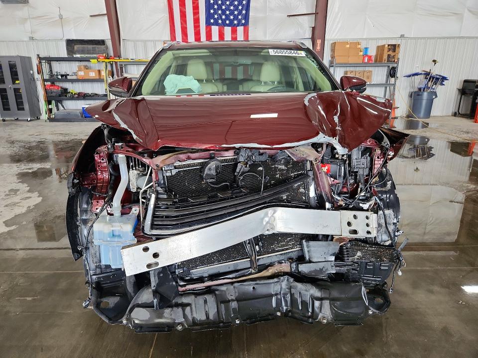 2016 Toyota Highlander VIN 5TDKKRFH6GS159942 COPART salvage auction — FRONT END, Il - Salvage Certificate, sold $3,300 on 2026-07-20 (photo 5)