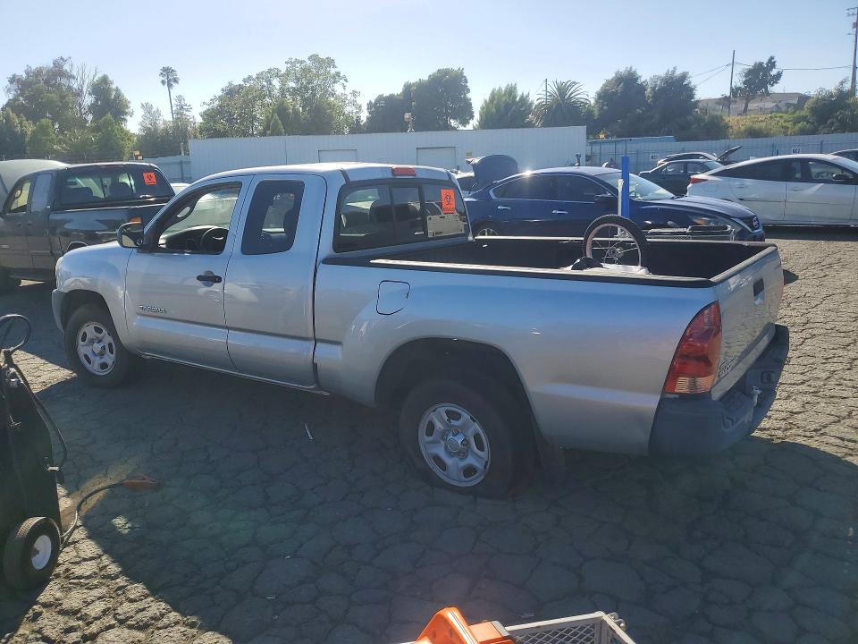 2007 Toyota Tacoma VIN 5TETX22N77Z362060 COPART salvage auction — UNDERCARRIAGE, Ca - Dis/Dlr/Exp Only Clean Title, sold $3,300 on 2026-07-31 (photo 2)