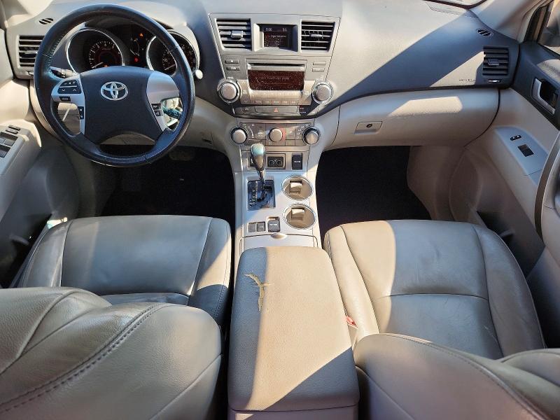 2012 Toyota Highlander VIN 5TDZK3EH8CS057002 COPART salvage auction — FRONT END, Al - Cert Of Title-Salvage Title, sold $2,250 on 2026-07-16 (photo 8)