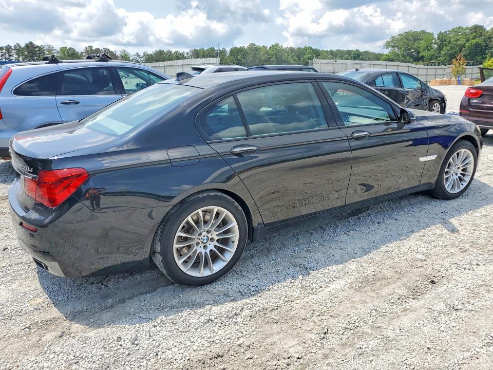 2014 BMW 7er VIN WBAYF8C56ED652965 COPART salvage auction — MINOR DENT/SCRATCHES, Ga - Certificate Of Title, sold $3,700 on 2026-07-23 (photo 3)