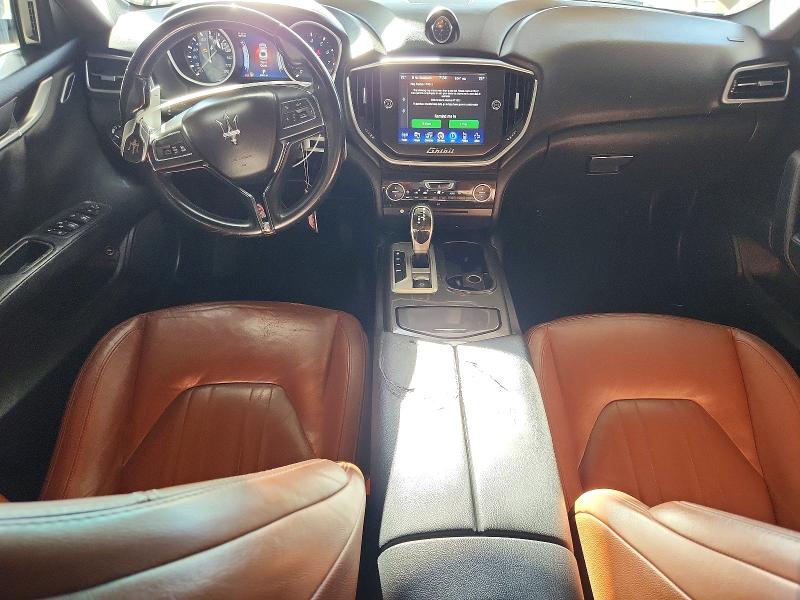 2015 Maserati Ghibli VIN ZAM57XSA9F1159209 COPART salvage auction — MINOR DENT/SCRATCHES, Az - Cert Of Title - Salvage, sold $5,500 on 2026-07-08 (photo 8)