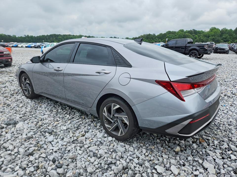2025 Hyundai Elantra VIN KMHLM4DG1SU047206 COPART salvage auction — REAR END, Ga - Cert Of Title-Salvage, sold $275 on 2026-07-30 (photo 2)