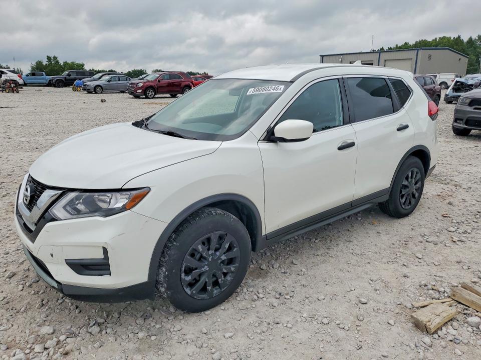 2017 Nissan Rogue VIN KNMAT2MV1HP528565 COPART salvage auction — FRONT END, Mi - Certificate Of Title, sold $1,100 on 2026-07-30 (photo 1)