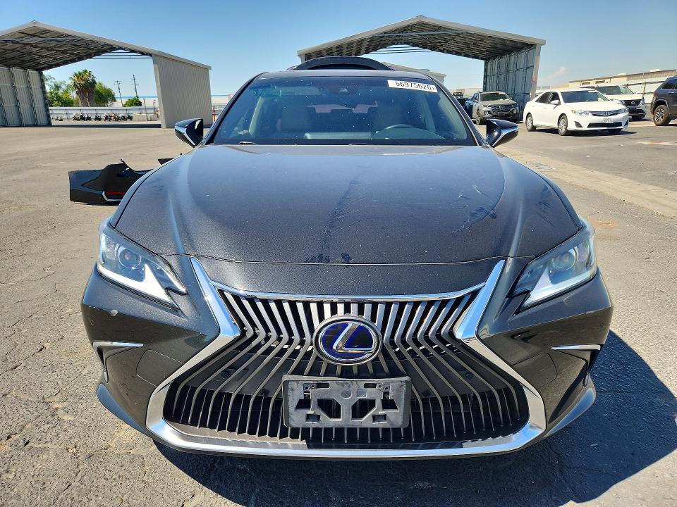 2019 Lexus ES VIN JTHB21B10K2034217 COPART salvage auction — REAR END, Ca - Salvage Certificate, sold $13,000 on 2026-07-02 (photo 5)