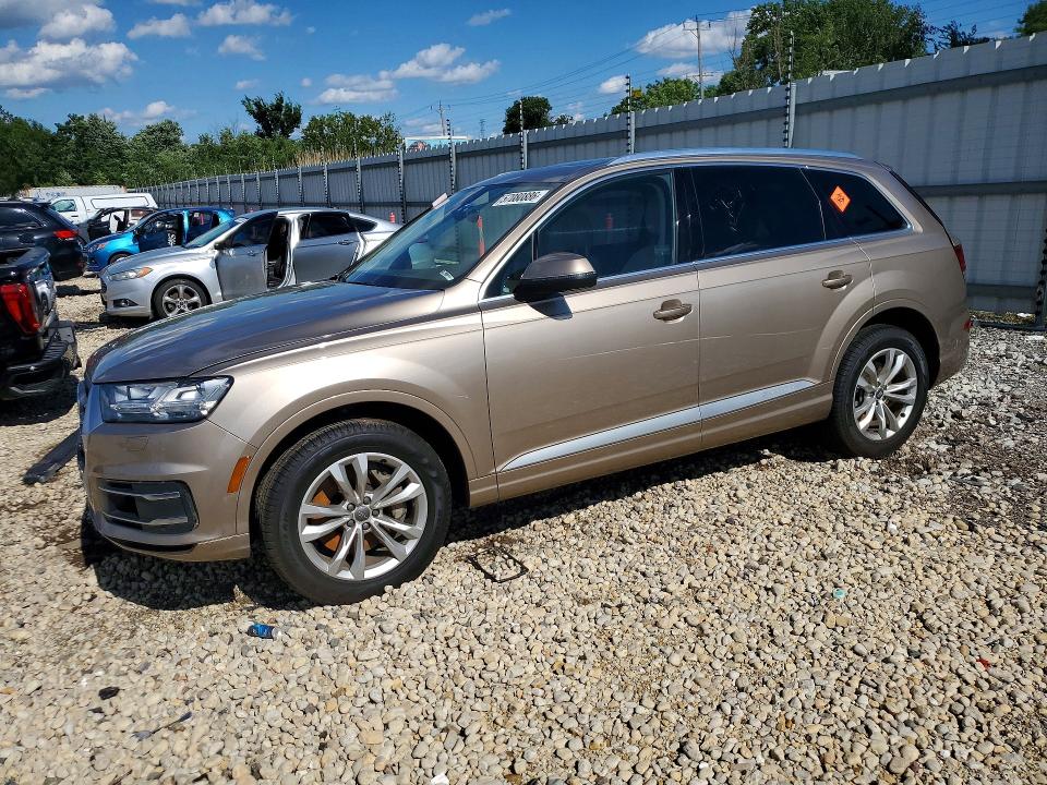 2019 Audi VIN WA1LAAF79KD009001 COPART salvage auction — FRONT END, Il - Salvage Certificate, sold $4,800 on 2026-07-31 (photo 1)
