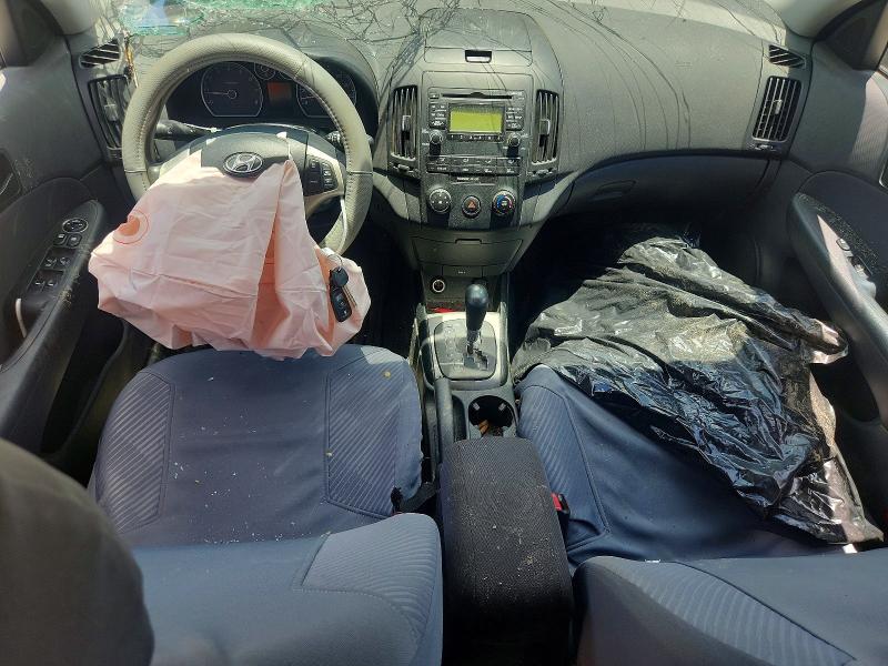 2011 Hyundai Elantra VIN KMHDC8AE2BU087716 COPART salvage auction — FRONT END, FL - CERT OF TITLE SLVG REBUILDABLE, sold $250 on 2026-07-28 (photo 8)