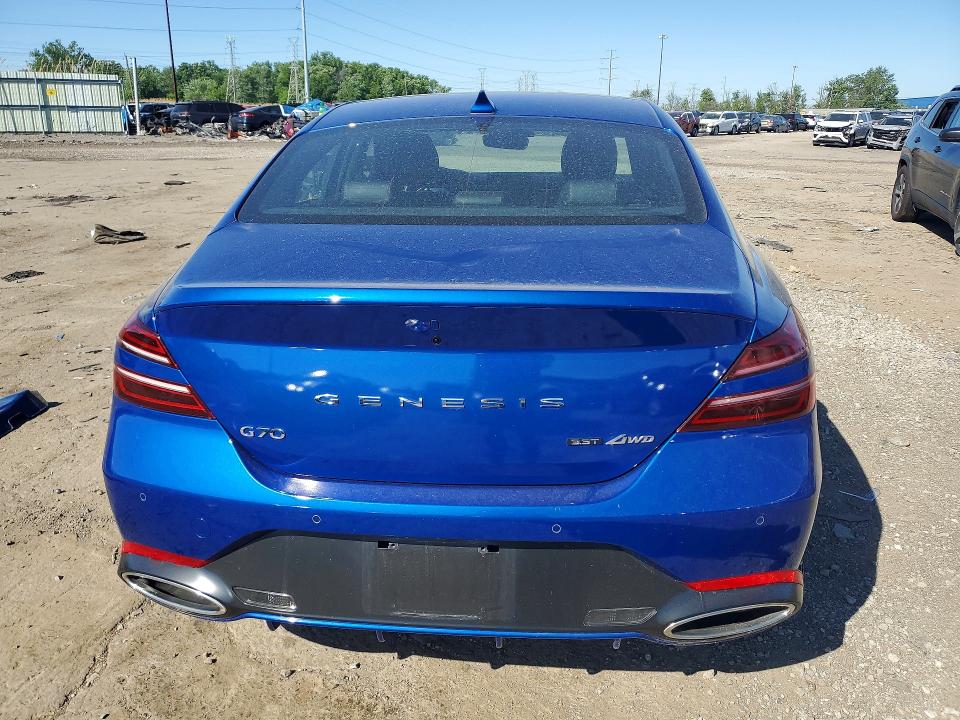 2025 Genesis VIN KMTG54SE3SU154277 COPART salvage auction — FRONT END, Mi - Certificate Of Title, sold $8,300 on 2026-07-28 (photo 6)