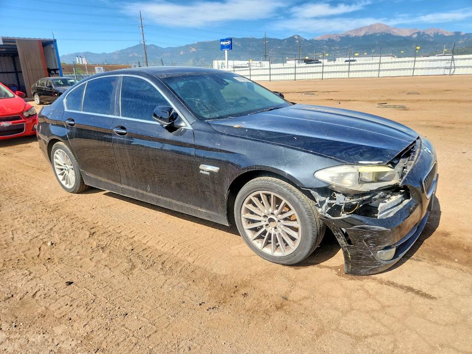 2011 BMW 5 series VIN WBAFU7C50BC875317 COPART salvage auction — FRONT END, Co - Dis/Dlr/Exp Only Clean Title, sold $350 on 2026-07-13 (photo 4)
