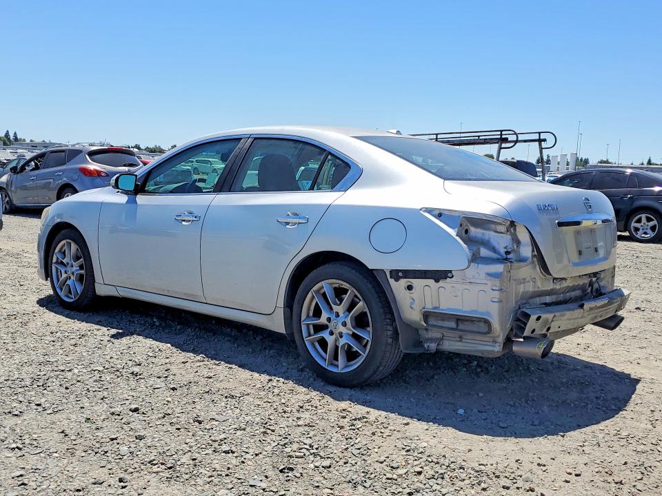 2010 Nissan Maxima VIN 1N4AA5AP3AC812084 COPART salvage auction — REAR END, Ca - Salvage Certificate, sold $475 on 2026-07-02 (photo 2)