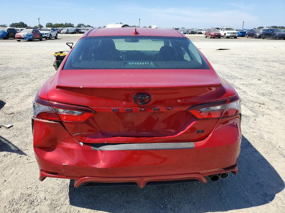 2022 Toyota Camry VIN 4T1T11AK3NU005107 COPART salvage auction — FRONT END, Ca - Salvage Certificate, sold $6,600 on 2026-07-02 (photo 6)