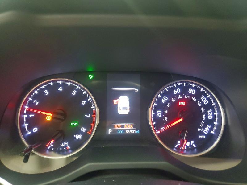 2019 Toyota Rav 4 VIN JTMC1RFV0KD017118 COPART salvage auction — FRONT END, Nc - Salvage Certificate Of Title, sold $175 on 2026-07-29 (photo 9)