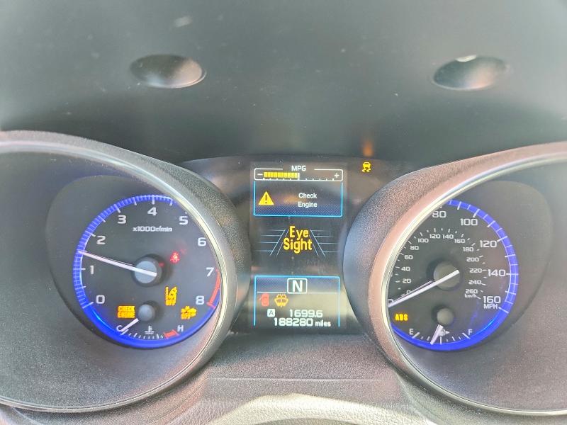 2016 Subaru Outback VIN 4S4BSENC0G3266965 COPART salvage auction — MINOR DENT/SCRATCHES, Ut - Dealer Only Clean Title (P), sold $2,550 on 2026-07-10 (photo 9)