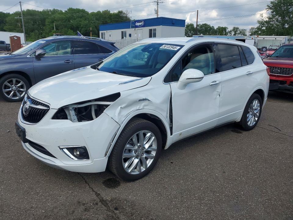 2020 Buick Envision VIN LRBFX3SX5LD134659 COPART salvage auction — FRONT END, Mn - Cert Of Title-Salvage, sold $3,550 on 2026-07-28 (photo 1)