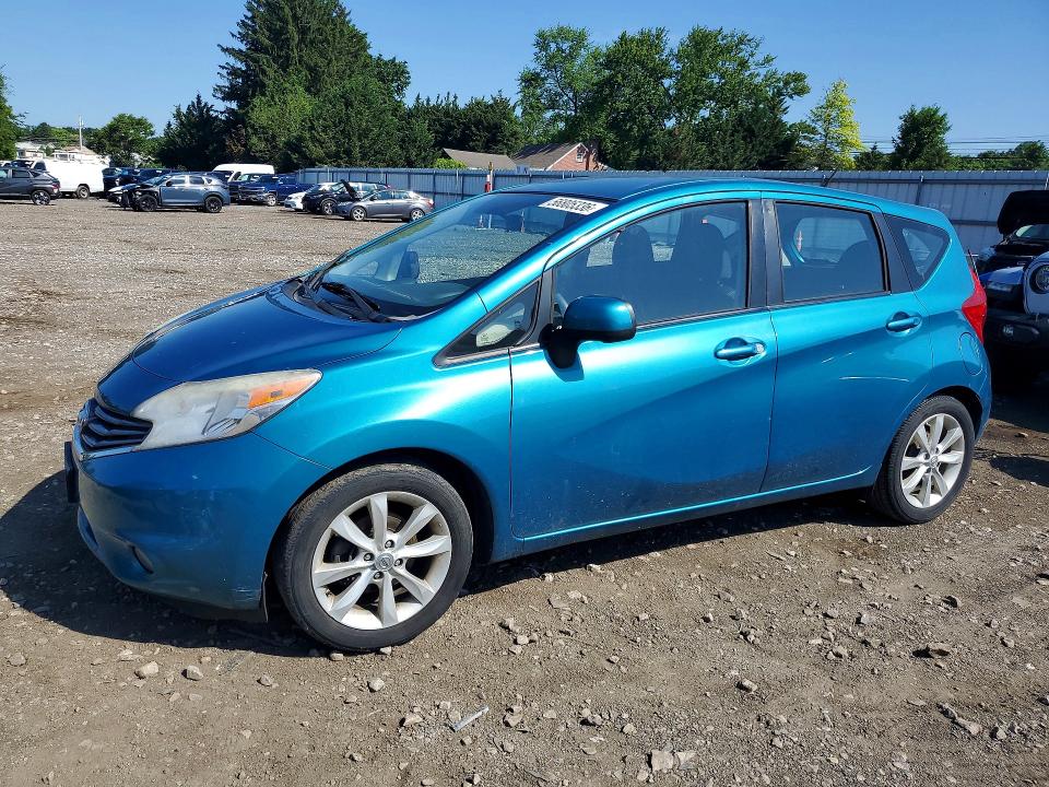 2014 Nissan Versa VIN 3N1CE2CP0EL403945 COPART salvage auction — WATER/FLOOD, Md - Cert Of Salvage-Flood Damage, sold $550 on 2026-07-06 (photo 1)