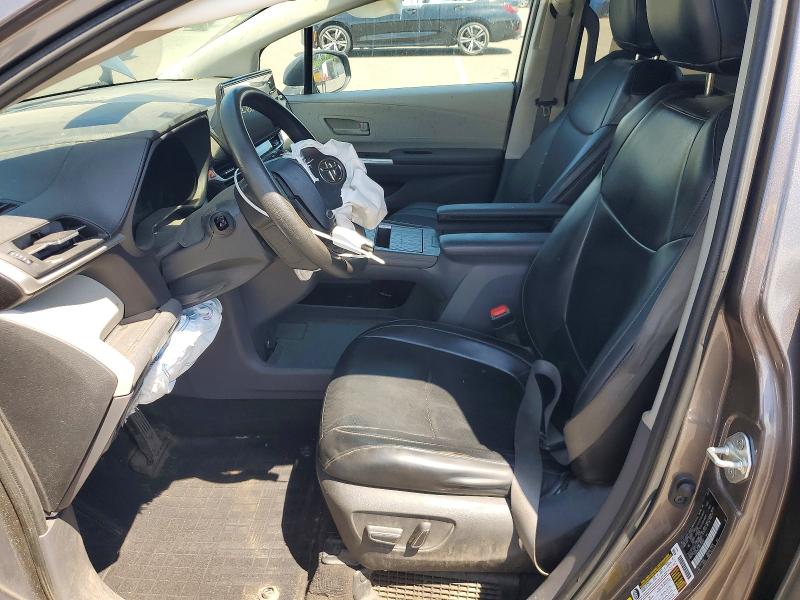 2022 Toyota Sienna VIN 5TDKRKEC9NS110756 COPART salvage auction — FRONT END, Salvage Title, sold $7,500 on 2026-07-20 (photo 7)