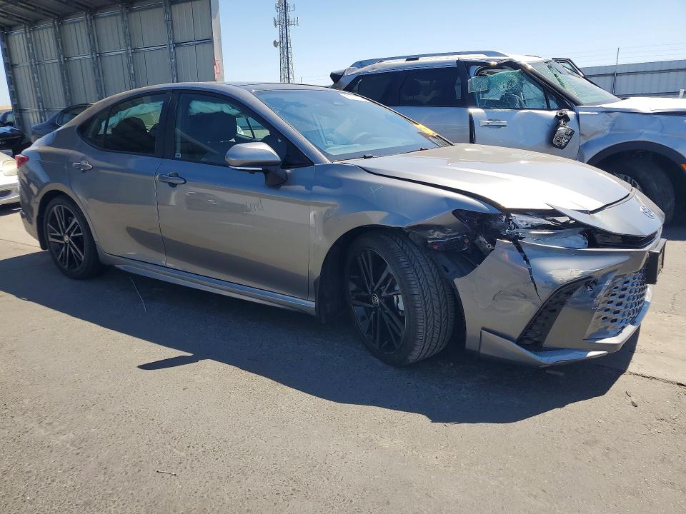 2025 Toyota Camry VIN 4T1DAACK4SU616518 COPART salvage auction — FRONT END, Ca - Salvage Certificate, sold $13,700 on 2026-07-02 (photo 4)