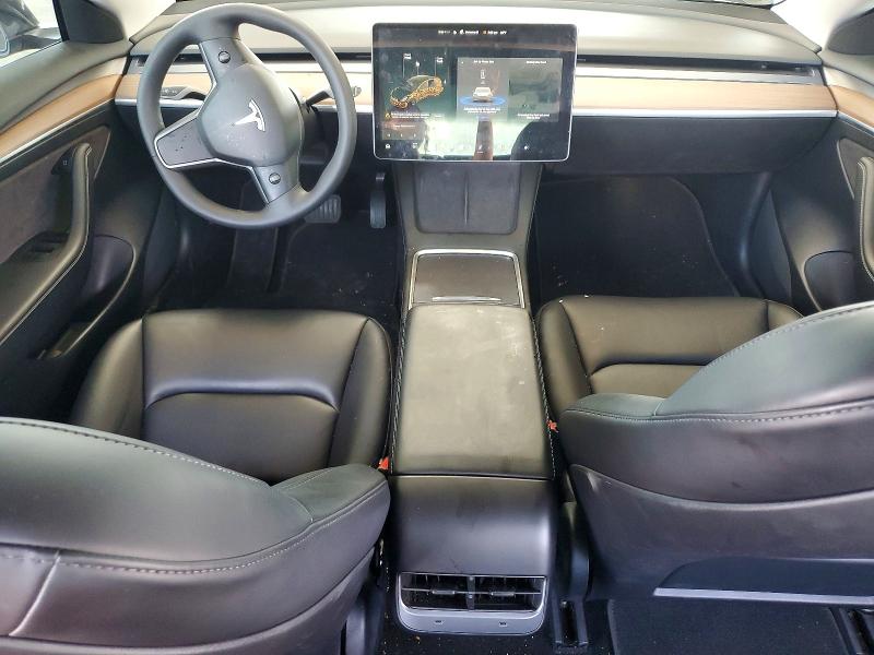 2021 Tesla Model 3 VIN 5YJ3E1EBXMF051026 COPART salvage auction — REAR END, GA - CERT OF TITLE-SALVAGE (P), sold $9,400 on 2026-07-16 (photo 8)