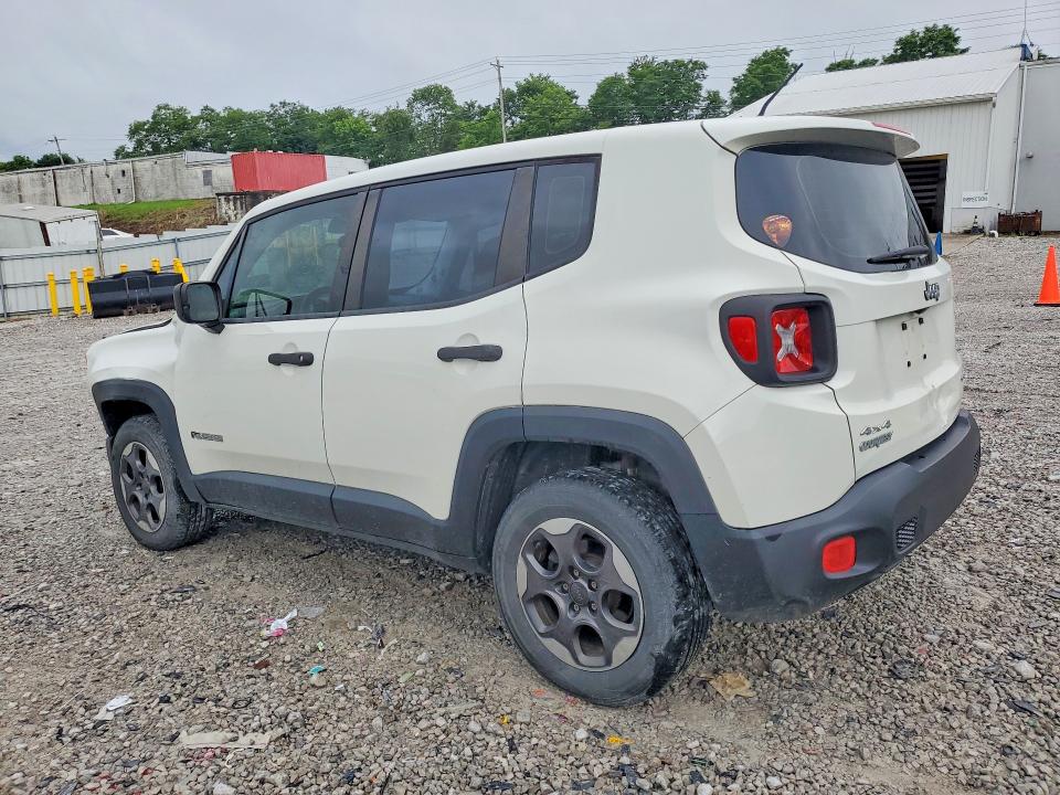 2015 Jeep VIN ZACCJBAT6FPC32359 COPART salvage auction — FRONT END, Ky - Cert Of Title-Salvage, sold $525 on 2026-08-14 (photo 2)