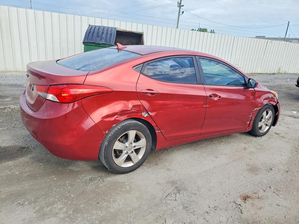 2013 Hyundai Elantra VIN 5NPDH4AEXDH264993 COPART salvage auction — FRONT END, Al - Cert Of Title-Salvage Title, sold $125 on 2026-07-23 (photo 3)