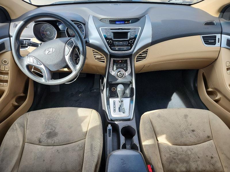2013 Hyundai Elantra VIN KMHDH4AE3DU727980 COPART salvage auction — FRONT END, Co - Public - Salvage Title, sold $825 on 2026-07-22 (photo 8)