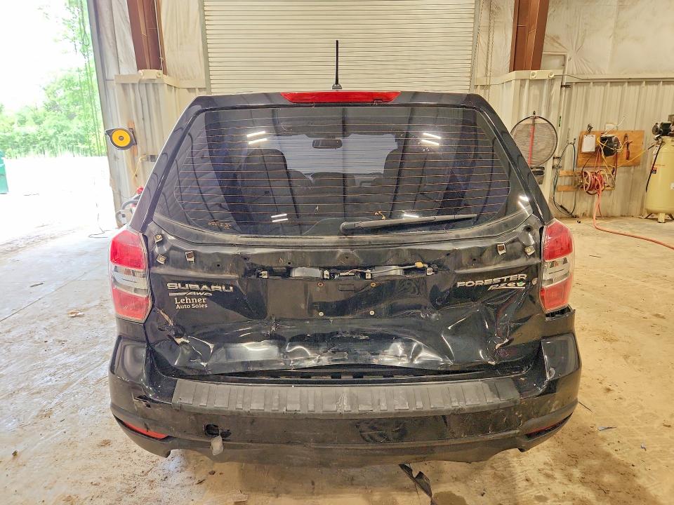 2014 Subaru Forester VIN JF2SJAAC2EH469427 COPART salvage auction — REAR END, Wi - Certificate Of Title, sold $1,150 on 2026-07-22 (photo 6)