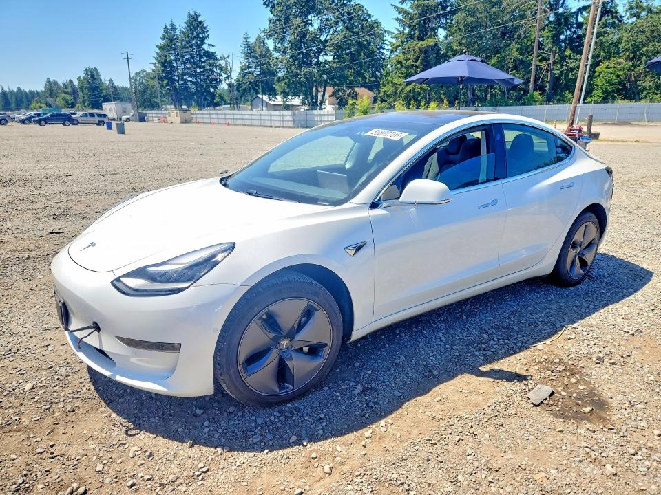 2018 Tesla VIN 5YJ3E1EA5JF162408 COPART salvage auction — REAR END, Wa - Bill Of Sale, sold $500 on 2026-07-10 (photo 1)