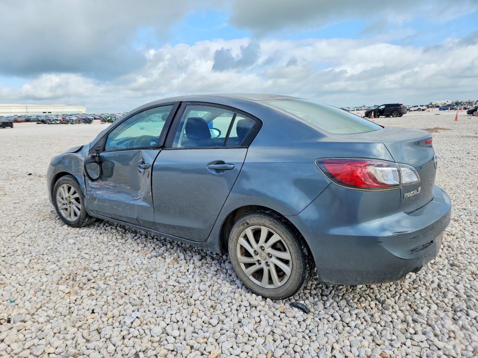 2012 Mazda 3 VIN JM1BL1VF4C1500938 COPART salvage auction — SIDE, Tx - Salvage Vehicle Title, sold $625 on 2026-07-09 (photo 2)