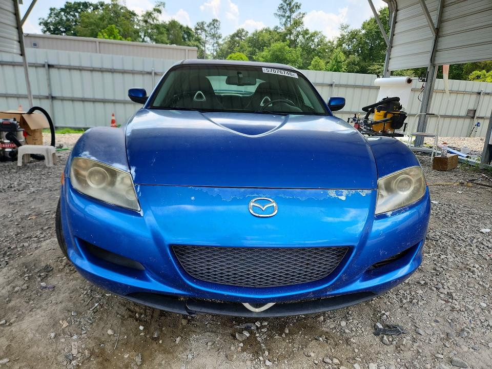 2004 Mazda Rx-8 VIN JM1FE17N840109413 COPART salvage auction — SIDE, Ga - Cert Of Title-Salvage, sold $800 on 2026-07-21 (photo 5)